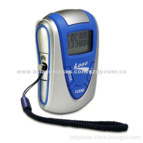 Multifunction Pedometer with Time Display and Panic Alarm Function for Emergency